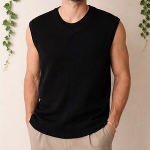 Dockers Black Sleeveless Vest